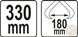 КЛІЩІ ДЛЯ ПЕРЕНЕСЕННЯ ДЕРЕВ'ЯНИХ КОЛОД YATO : Ø= 180 ММ, L= 330 ММ YT-79905 фото 2