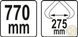 КЛІЩІ ДЛЯ ПЕРЕНЕСЕННЯ ДЕРЕВ'ЯНИХ КОЛОД YATO : Ø= 275 ММ, L= 770 ММ YT-79907 фото 3