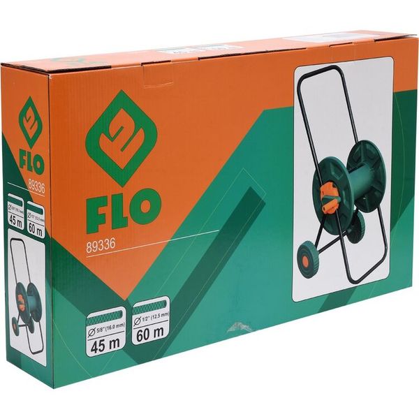 ВІЗОК З КОТУШКОЮ FLO ДЛЯ ШЛАНГА 5/8"/45 М; 1/2"/60 М 89336 фото